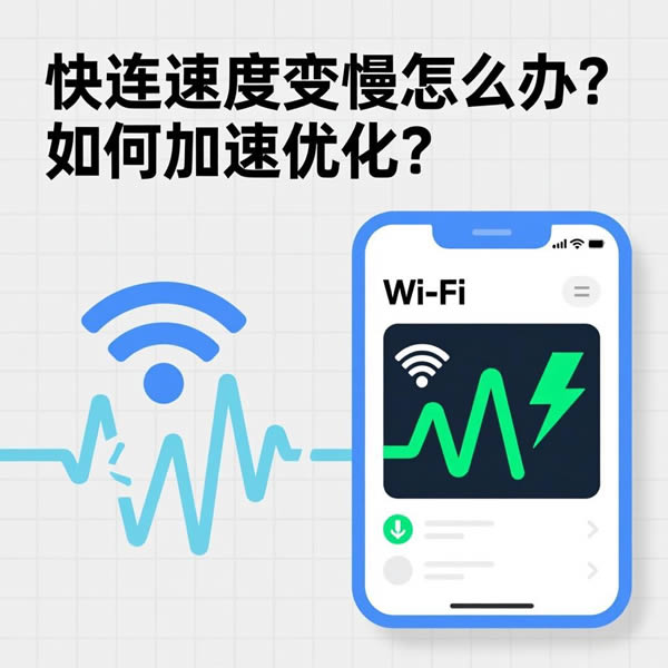 快连速度变慢怎么办？如何加速优化？