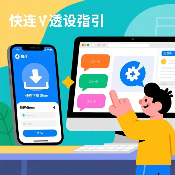 快连app官网下载后如何设置？操作难不难？